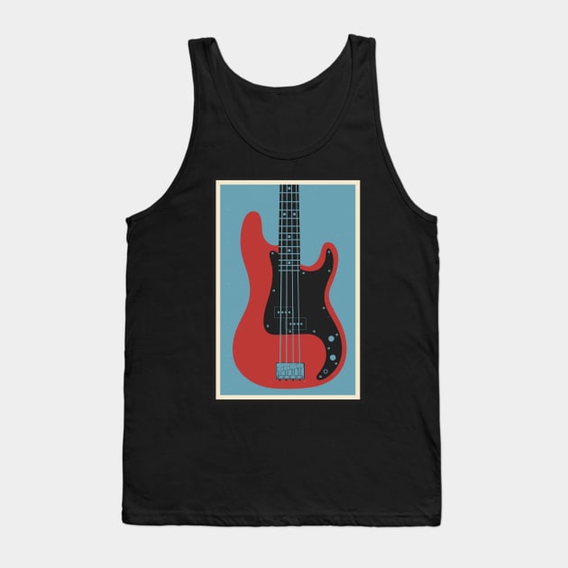 Precision Bass Tank Top by mrspaceman